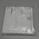 Funmit 6" Louvered Vent Cover 8" x 8" Oversize Outside Dimensions for Exterior Wall Vent Hood Outlet Airflow Vent Dryer Air Vent (White)