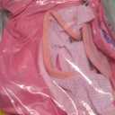 Baby Pool Float with Canopy, Inflatable Baby Swim Float with UPF50+ Sun Protection, Toddler Infant Pool Float with Toy Play Console Adjustable Safety Seat for Kids Girls Boys Aged 6-36 Months (Pink)