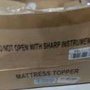 SHOUREN Memory Foam Mattress Topper Twin for Back Pain Relief