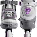 SUPER YOUNGSTER Women's Adjustable Inline Skate, Roller Skates Blades for Female Adults, XL