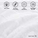 4 x LANE LINEN 100% Ring Spun Cotton 4 Pack Bath Towels (28"x54") - Home Essentials Bathroom Towels Set - Quick Dry, Super Soft & Absorbent Bath Towels - Machine Wash in Cold Water - Cerulean Blue