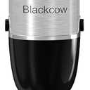 Blackcow Corded Immersion Blender Handheld for Kitchen,Stainless Steel Emulsion Blender Handheld with Hook,Electric Hand Mixer with 12-Speed&Turbo, for Smoothie, Soup, Baby Food and Drinks (Single, 800W)