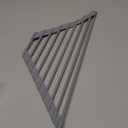 MERRYBOX Triangle Roll Up Dish Drying Rack Over The Sink, 2025 Anti-Rust Sink Drying Rack with Full Silicone Wrapped for Top of Corner, Anti-Slip Organizer for Kitchen (Triangle: 15.75" x 9" x 3")