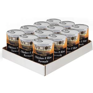 VICTOR Super Premium Dog Food  Chicken and Rice Formula Pt  Canned Wet Adult Dog and Puppy Food  Ideal Kibble Topper or Standalone Meal  All Breed Sizes, 12 x 13.2 oz Cans (EXP 02/17/28)