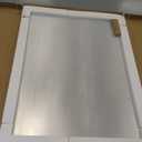 LOAAO 48X36 Gold Bathroom Mirror, Rounded Rectangle Gold Frame Mirror, Brushed Gold Bathroom Vanity Mirror Wall-Mounted, Anti-Rust, Tempered Glass, Hangs Horizontally or Vertically