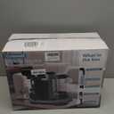 Cutewolf Portable Carpet and Upholstery Cleaner, Powerful Suction Carpet Cleaner with Dual Brush Heads, Deep Stain, Spot & Odor Remover for Carpets, Area Rugs, Couches, Auto Interior (Black)