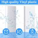 Sasylvia 10 Pcs 3 x 1 x 48 Inches Wall Corner Protector Guards, Avoid Scratching Scuffs, White Vinyl Corner Trim Molding, Ease Install & Cleaning for Door Countertop Furniture Cabinet Protection