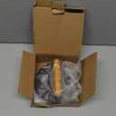 EWFEN Burger Press, 7" Round Heavy-Duty Cast Iron Smash Bacon Press Meat Steak with Wood Handle for Griddle, Sandwich, Nonstick Pan