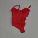 SHAPERX Women's Shapewear Bodysuit Tummy Control Body Shaper Seamless Sculpting Snatched Waist Body Suit L