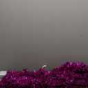 Christmas Tree, 6ft Artificial Tinsel Christmas Tree for Home Decorations, 550 Branch Tips Premium Hinged Holiday Xmas Tree for Halloween Decor (Purple)