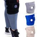 KARM Plus Size Knee Brace for Women & Men Plus Size - Adjustable Knee Support Brace for Meniscus Tear, Arthritis Pain, Compression with Side Stabilizers - Obese People, Size 2 (XL/XXL/3XL Black)