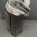 Odorless Premium Foam Baby Play Mat 79" x 71", Soft Microfiber Fabric Crawling Mat for Floor Comfortable and Hypoallergenic, NonSlip Cushioned Floor Playpen mat for Infants,Babies,Toddlers