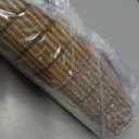 LazBlinds No Drill Bamboo Roman Shades, 22.5" W x 64" H, Malay Umber