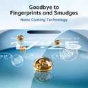 SYNCWIRE Screen Protector for iPhone 15 [6.1 inch], Reinforced Tempered Glass with Easy Installation Frame, Bubble Free, HD Clear, Shatterproof, Scratch Resistant, Case Friendly, 3 Pack