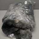 Touchat Luxury 1000GSM Faux Fur Throw Blanket, Super Heavy Thick Warm Cozy Blankets for Couch Bed Sofa, Plush Fuzzy Elegant Soft Reversible Mink Blanket for Living Room Bedroom 50''x60'', Grey&Black