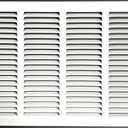 Fits 16x10 Duct Opening Stamped Steel Return Air Grille Vent Cover Grille for Sidewall and Ceiling in White Surface Dimensions: 17.75"W X 11.75"H (16" W x 10" H Duct Opening)
