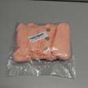 Newborn Baby Girl Outfit Ruffle Bubble Romper Long Sleeve Infant Bodysuit Jumpsuit with Headband Clothes (Pink)