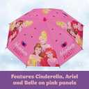 Disney Kids Umbrella, Frozen/Princess/Minnie Mouse Toddler and Little Girl Rain Wear for Ages 3-6
