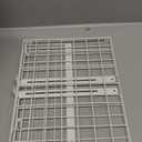 iSPECLE Deep Freezer Organizer Bins for 10 to 20 Cu.Ft, 4 Pack Stackable & Hanging Baskets, Expandable Metal Wire Storage System, Fits 17.5"22.6" Width, Chest Freezer Only, White