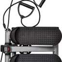 Fitvids Pre-Assembled Adjustable Mini Stepper Stair Stepper Stepping Machine with Resistance Bands