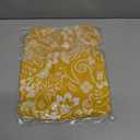 PATPAT Family Matching Summer Outfits, Mommy and Me Matching Shirts Dresses Paisley Print Matching Dresses for Family (9-10 Years, Yellow Paisley Floral)