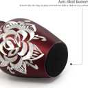 THE CURATOR Red Rose Urn for Ashes - Mini Ash Small Urn with Free Premium Velvet Box & Bag - Keepsake Urn Perfect for Adults & Infants - Cremation Urns for Ashes