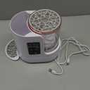 3 IN 1 Electric Makeup Brush Cleaner,Automatic Makeup Brush Cleaner with Makeup Brush Dryer,Portable USB Deep Cleaning for All Size Beauty Makeup Brush Set,Blush Brush,Sponges (White)