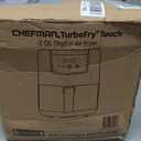 CHEFMAN 2 Qt Mini Air Fryer Digital Space-Saving Compact Air Fryer with Nonstick and Dishwasher Safe Basket, Quick & Easy Meals in Minutes, Features Digital Timer and Shake Reminder Black, 2 Quart