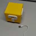 Super Bros Question Block Lamp,Square LED Night Light with USB Cable,Table Lamp with Play Game Coin Sound Effect,Bedside Lamp Decor Toy Gift for Boy Girls