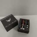 57mm Tamper Walnut Calibrated Espresso Tamper Compatible With Lelit Anna, Grace, Anita, Ascaso Dream, Arc, Basic, La Pavoni Domus Bar, Club, 57 mm Portafilter Espresso Machines