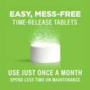 Affresh Washing Machine Cleaner, Helps Power Away Odor Causing Bacteria & Grime Deep Inside Pump, Valve & Hoses, 6 Time Release Tablets, 6 Month Supply
