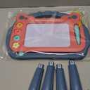 Magnetic Drawing Board for Toddlers 3, Color Erasable Doodle Writing Pad, Learning Painting Sketch Pad, Best Birthday Easter Christmas Halloween Kids Toy Gifts for Boys and Girls(Blue)