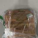 Ergonomic Laptop Stand, Wood & Aluminum Computer Stand with Adjustable Angle, Foldable Dual-Bar Laptop Riser Holder Stand for Desk, Compatible with MacBook, Dell, HP 10-16" (Royal Teak Grain)