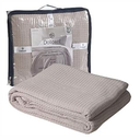 DOLLCENT 100% Cotton King Size Blanket for Bed, Premium Soft Combed Lightweight Blankets, Washed Breathable Cozy Bed Throw Blanket, Sand King Cotton Blankets for All Season: Sand (108"x90")