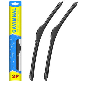 Gavimnal® 24"+20" Silicone Wiper Blades Replacement For Toyota 4Runner 20102024 Camry 20072011 Chevrolet Traverse 20182025 Kia Soul 20102025,AllSeason Front Windshield Wiper Blades(Set of 2)