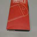 Orzly Case Compatible with Nintendo Switch 2 Protective Carry Case (2025 Model) with Screen Padding, Game Card microSD Pockets for Console and Accessories Screen Size 7.9" - Gift Boxed (Black)