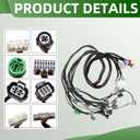 Engine Wiring Harness Compatible with Integra Civic B16 B18 D16 OBD1 1992-1995 B/D Series Budget Tucked CNCH-0BD1-1