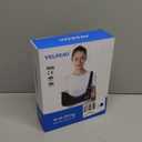 Velpeau Arm Sling Shoulder Immobilizer for Women and Men, fit Left or Right Arm - Rotator Cuff Support Brace - Medical Sling for Shoulder, Clavicle, Elbow Injury (Comfort type, Large: Bust 33.5-41)