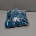 Winter Beanie Hat Scarf Gloves, Warm Fleece Knit Hat Long Scarf Neck Warmer Touch Screen Winter Gloves Set Gifts for Women (Blue Green)