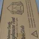 ORIAN Princess Castle Play Tent for Girls, LED Star Lights, Indoor & Outdoor Playhouse, Polyester, Pink, 55" x 53", Toddler & Kids Toys Ages 27