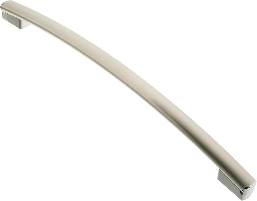 WR12X34310 Stainless Steel Freezer Door Handle - Replacement for GE Refrigerators, Compatible with GWE19JMLKFES/GNE25JSKLFSS/GFE24JSKNFSS & More, Replaces 4960021 AP6994366 PS16220203 EAP16220203