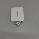 SUPERONE 3-in-1 Retractable Wall Charger with Dual USB C Cables, 62W Fast Charging 3-Port USB C Retractable Phone Charger for iPhone 17 Pro Max Air/16/15/14/13/12 Series, iPad, Samsung, Tablet, Pixel