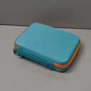 Case Compatible with 3 Doodler Start+ Essentials for 3D Pen Set for Boys & Girls, Art Activity Set Storage Organizer for Educational STEM Toy Hold Filament Refill DoodlePad and Cable(Case Only) (Cyan)