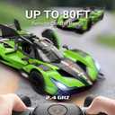 Voltz Toys 1/14 Scale Le Mans RC Car Licensed Lamborghini SC63 LMDh Remote Control Toy Car Model for Kids and Adults with Open Doors and Lights Gift for Kids and Adult