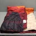 Camping Blanket,Lightweight Puffy Printed Camping Blanket Packable Outdoor Blanket for Camping,Traveling, Stadium, Hiking, Picnics (39x55", Dusk)