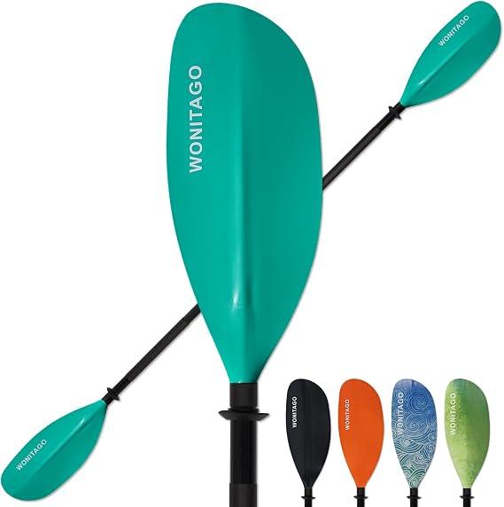 Kayak Paddle, Adjustable and Lightweight Kayaking Oar
for Kayaking, Boating and Canoeing, 3 Piece, 210-230 cm/82-90 in, 230-250 cm/90-98 in