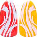 JOYIN 2 Pack Inflatable Body Boards for Water Slides, Body Board for Slip Slide, Swimming Pool Floating Learn to Swim, Summer Water Fun Toy for Kids and Toddlers (Red,Yellow)