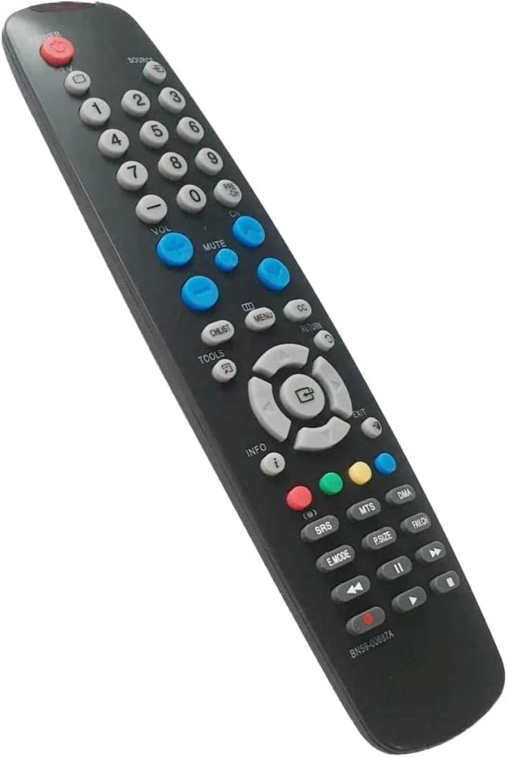 GHUST BN59-00687A Replacement Remote Control for Samsung TV LN19A450 LN26A450 LN26A450C1D LN32A450 LN32A450C1D LN32A450C1H LN32A450C3H LN32A540 LN32A540P2D LN37A450 LN37A450C1H LN37A450C1D