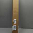LazBlinds No Tools No Drill 1" Vinyl Mini Blinds, Cordless Blinds for Windows, Light Filtering Horizontal Window Blinds & Shades, 34" W x 64" H, White