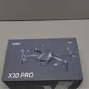 CHUBORY X10 PRO Drone with Camera for Adults 4K UHD, 3280 FT Long Range Control, 90 Min Prolonged Flight, Auto Return Function, Follow Me Mode, Brushless Power, 5G FPV RC Quadcopter for Starters (<0.55lb)